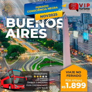 <span style="color: #ff0000;"><strong> <b>🇦🇷 BUENOS AIRES 🇦🇷 </strong></span> </b> Feriadão C. Negra  <b> <span style="color: #ff0000;"><strong> **R$ 1.899, à vista** </strong></span> </b>