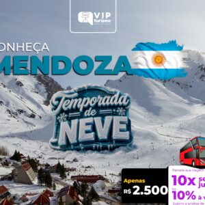 <span style="color: #ff0000;"><strong> 🇦🇷 <b>MENDOZA</strong></span> </b></b>🇦🇷 Férias de Inverno - SAÍDA 23/07 <b> <span style="color: #ff0000;"><strong>**R$ 2.500, até 10x s/ juros** </b></strong></span> </b>